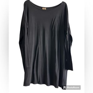 Piko - Oversized Tunic - M - Black